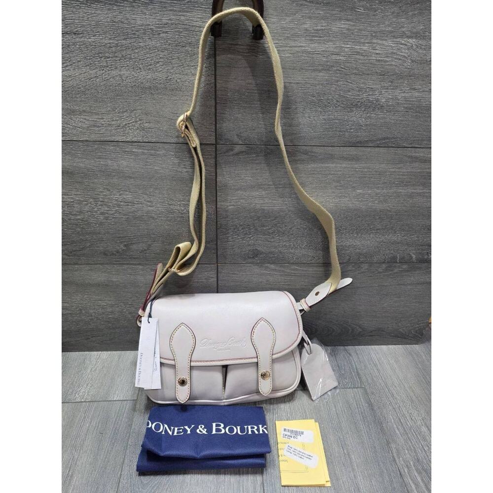 Dooney & Bourke Florentine Leather Bucket Bag Purse Ecru bag B000554 - Picture 12 of 12